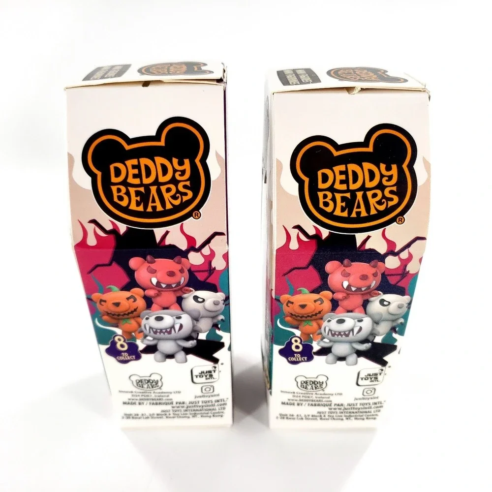 Deddy Bears Mini Figures Lot Of 2 Bones & Bundle